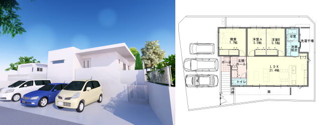 うるま市上江洲一戸建て分譲開始